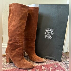 Silent D Katarina Knee High Boots cedar brown EU 40
